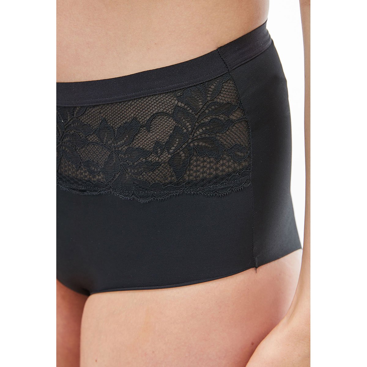 Culottes gainantes taille haute en, lot de 2 noir/nude, NEXT