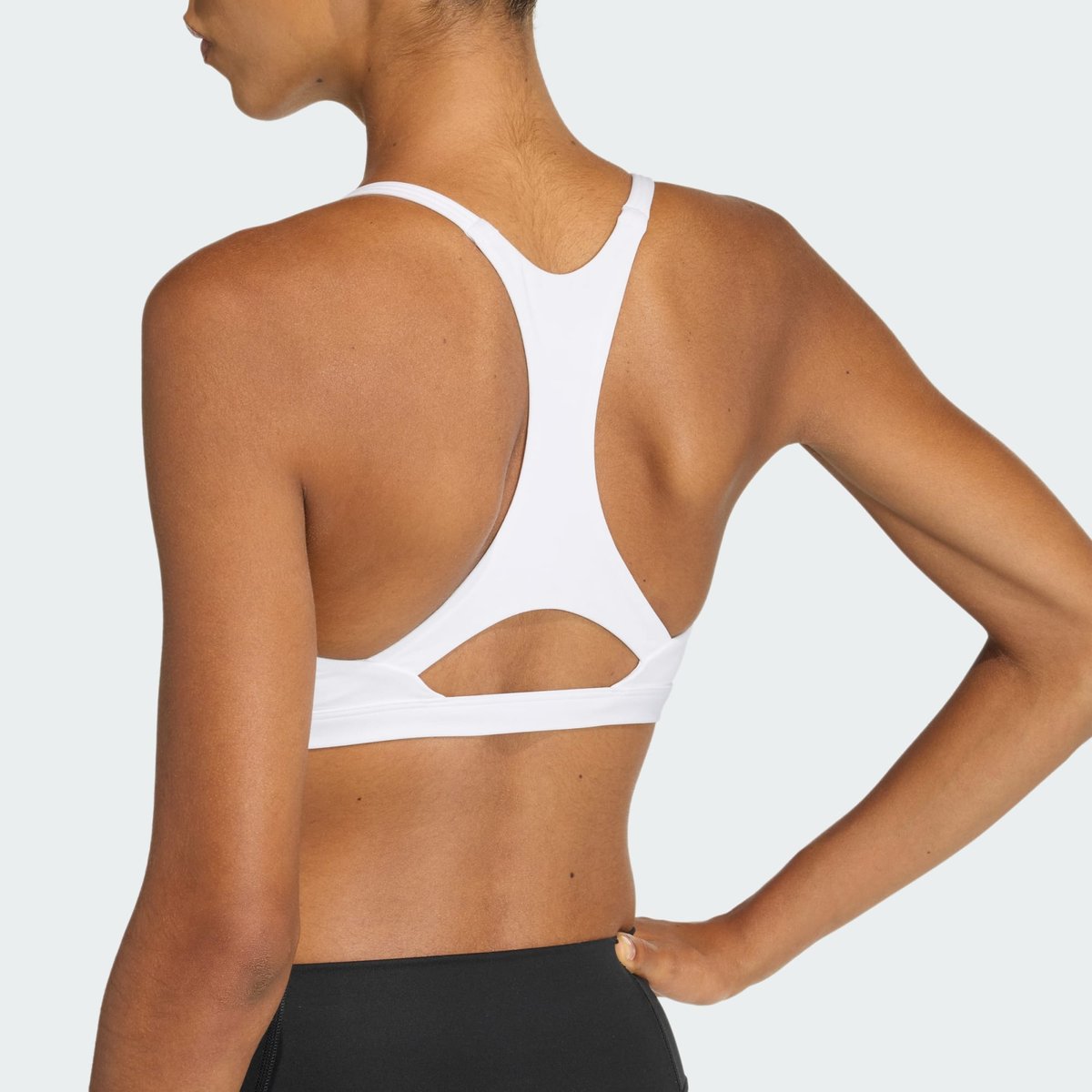 Brassière De Training Optime Essentials Maintien Léger Brassière De Training Optime Essentials Maintien Léger white, adidas Performance