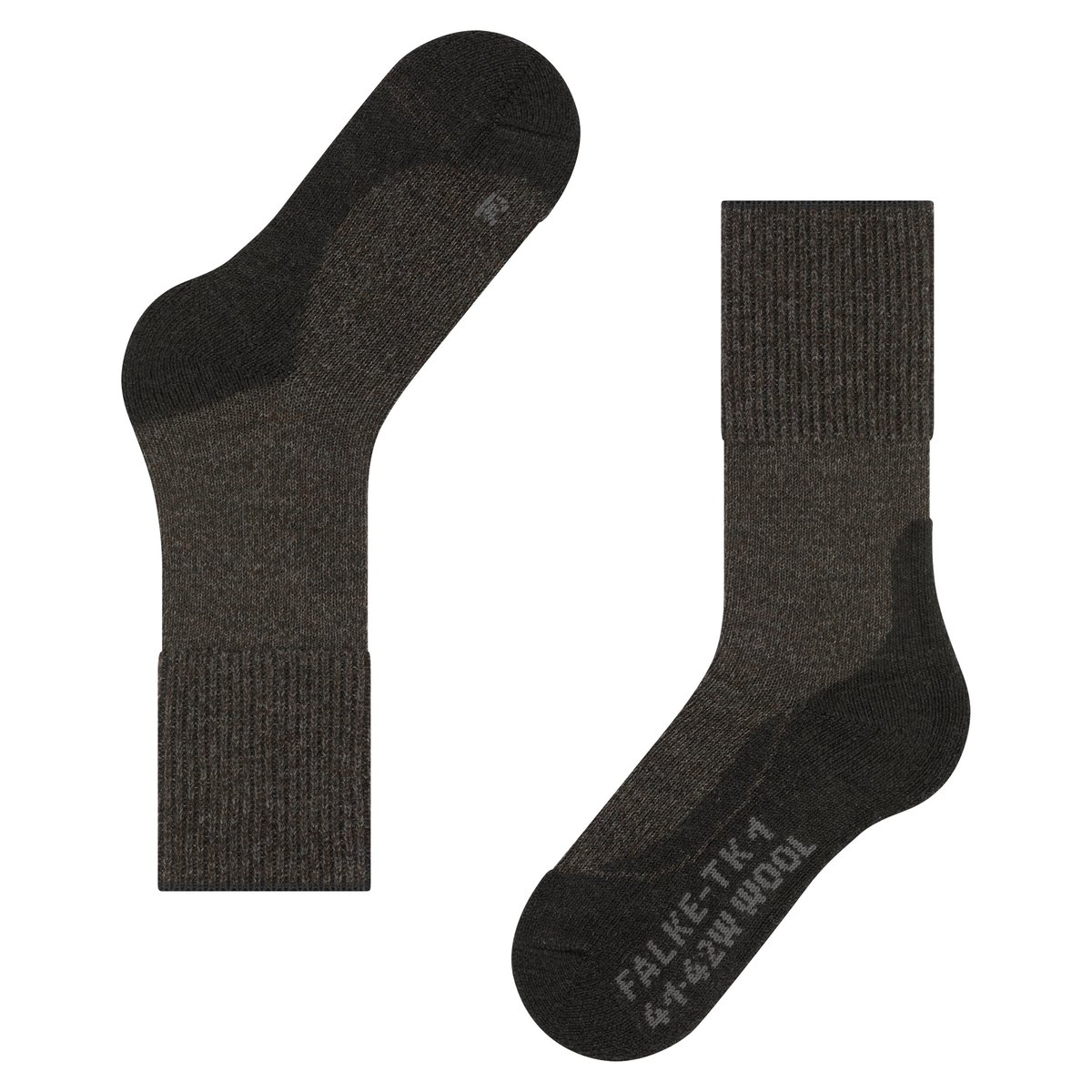 Chaussettes TK1 Adventure Wool gris, FALKE