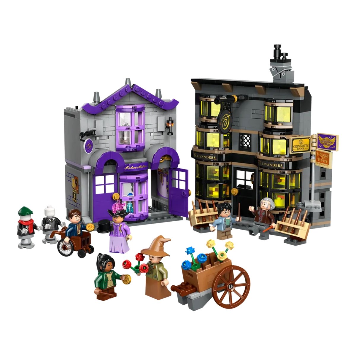 Harry Potter Ollivander et Madame Guipure, prêt-à-porter pour mages et sorciers multicolore, LEGO