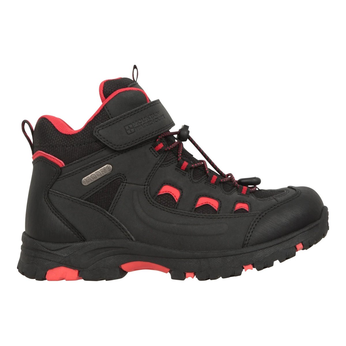 Chaussures montantes de marche imperméables noir, MOUNTAIN WAREHOUSE