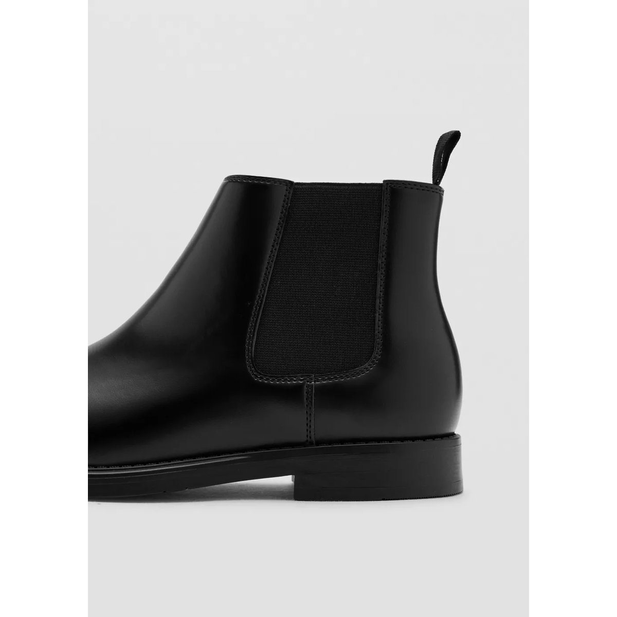 Chelsea boots simili-cuir noir, MANGO MAN
