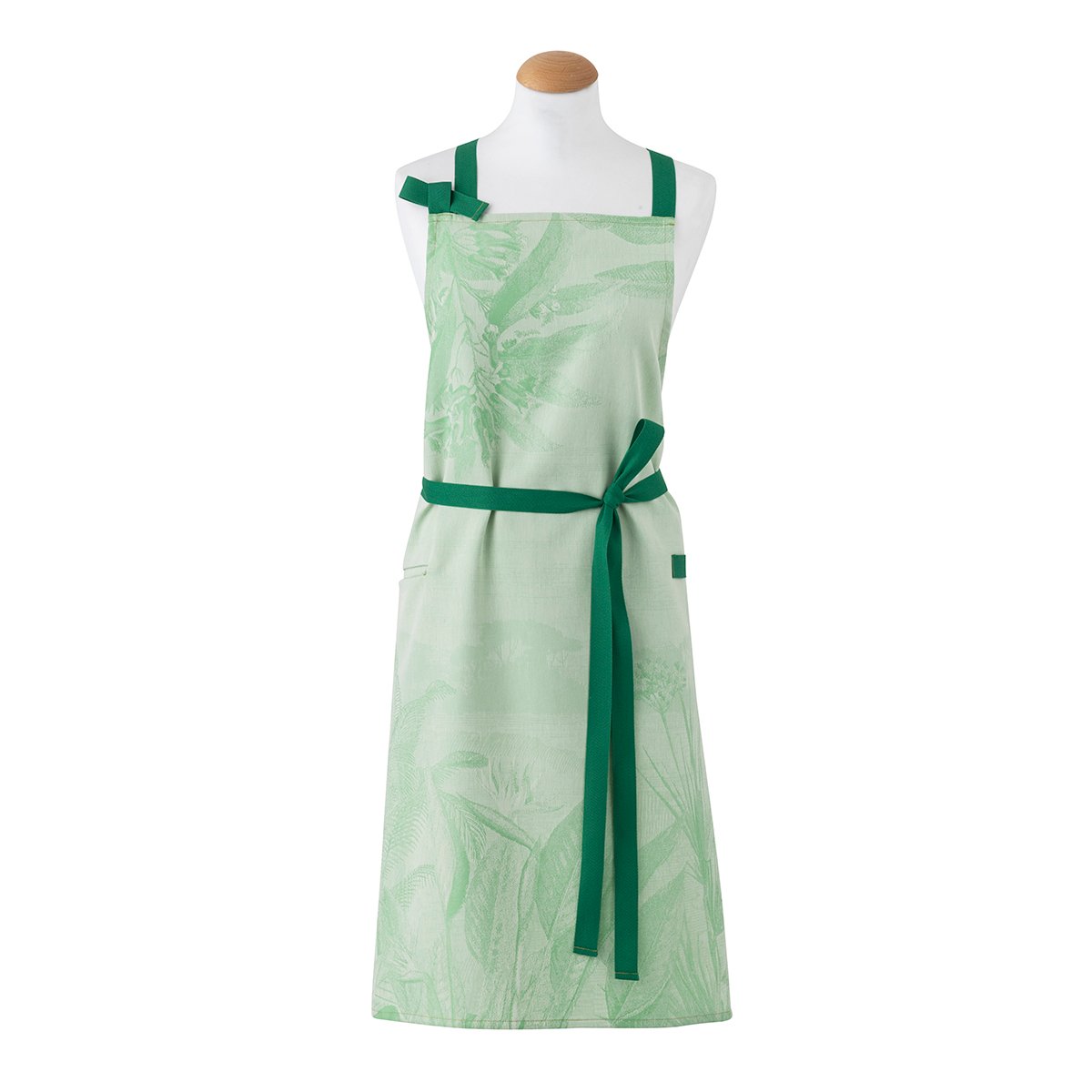 Tablier en Coton, SINHARÂJA fauve, LE JACQUARD FRANCAIS