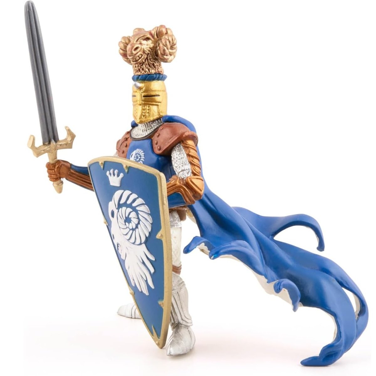 Maître cimier bélier bleu, PAPO