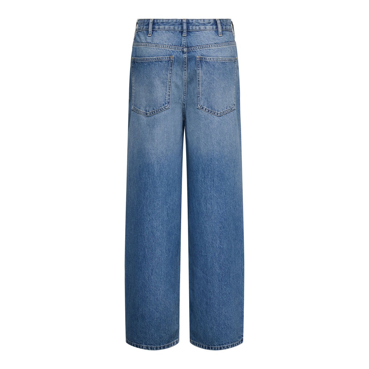 Jean À Jambe Large medium blue denim, ONLY