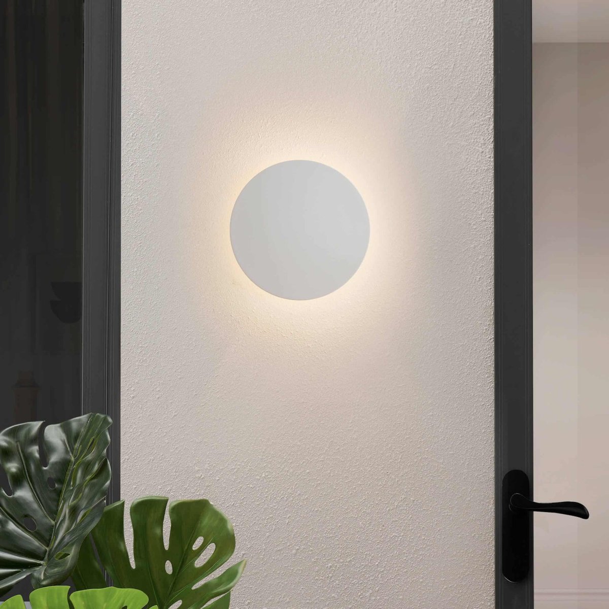 Applique LED circulaire moderne - LUNAR blanc, KOSILUM