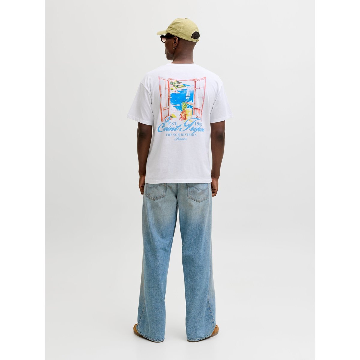 T-Shirt bright white, JACK & JONES