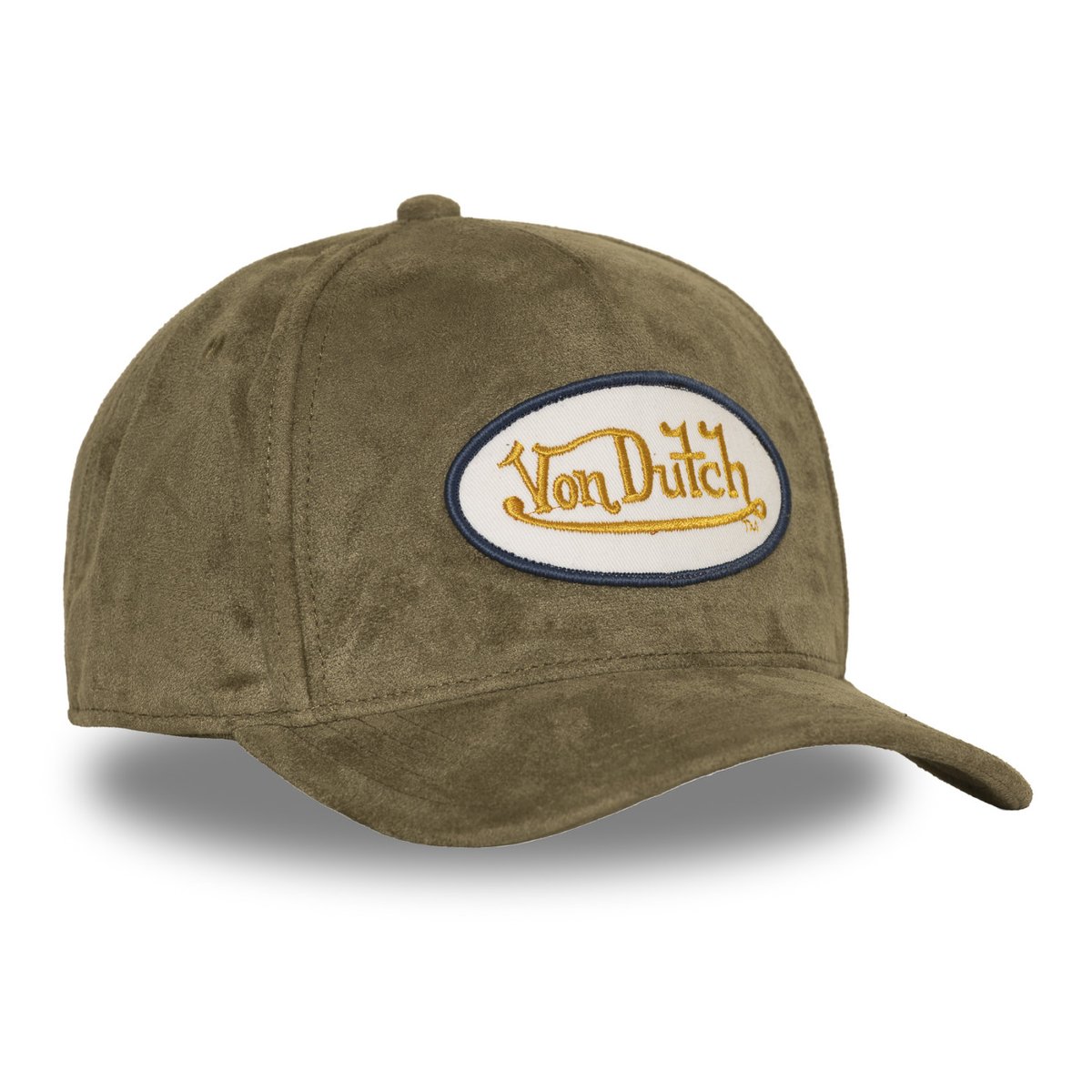 Casquette baseball FUR kaki/bleu/blanc/jaune, VON DUTCH