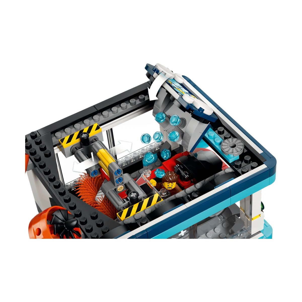 City La station de lavage automatique multicolore, LEGO