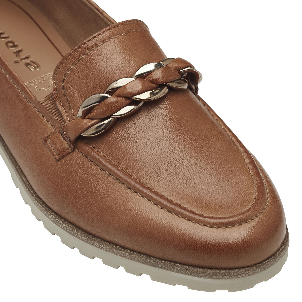 Loafers in leer cognac , TAMARIS