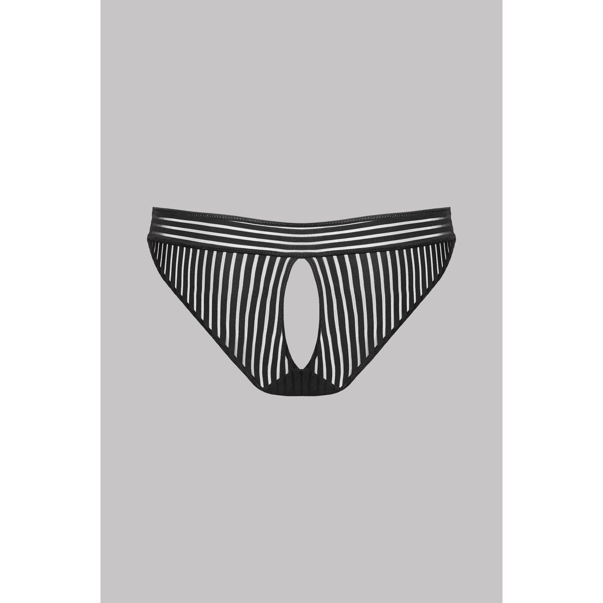 Culotte BANDE À PART noir, MAISON CLOSE