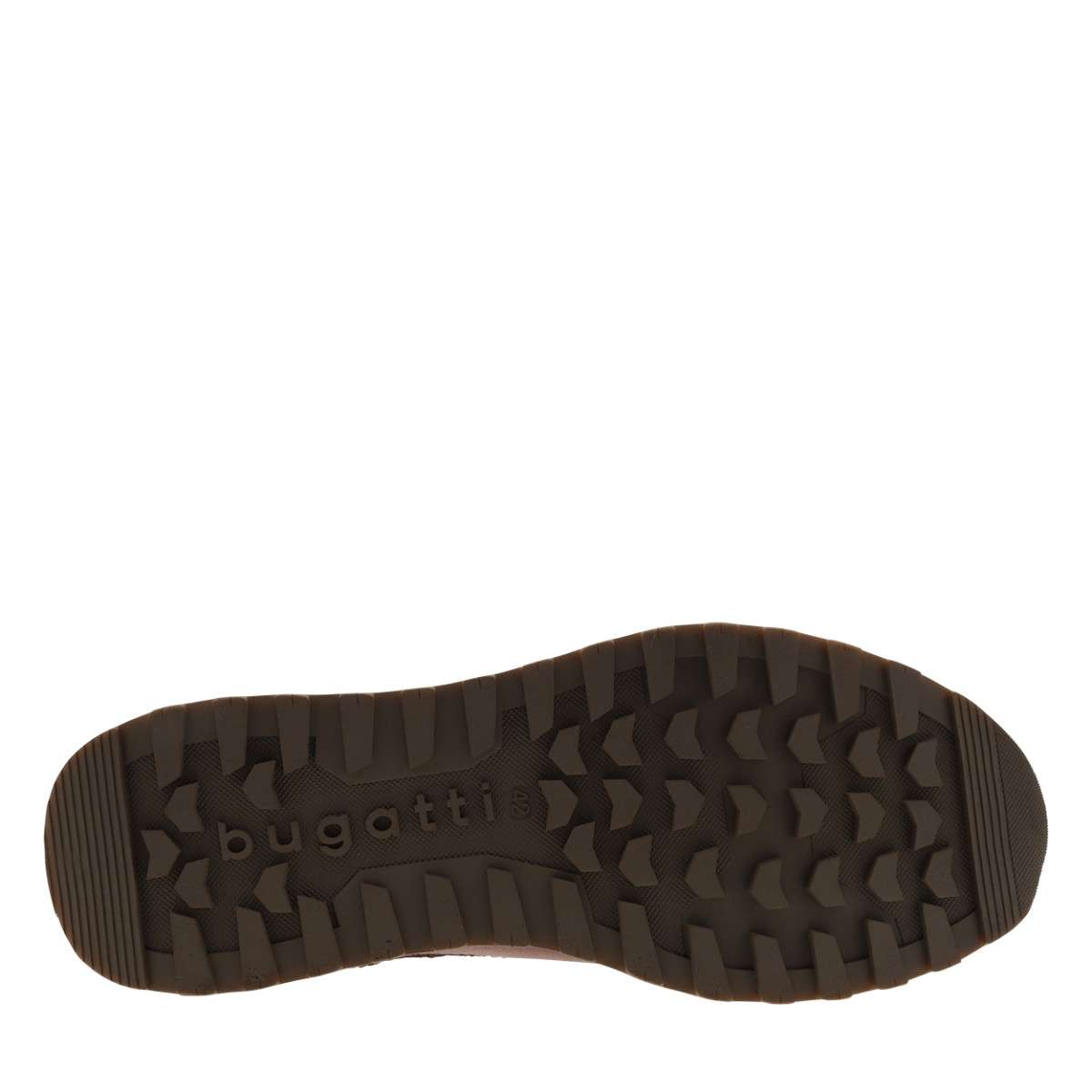 Sneakers talon plat marron, BUGATTI