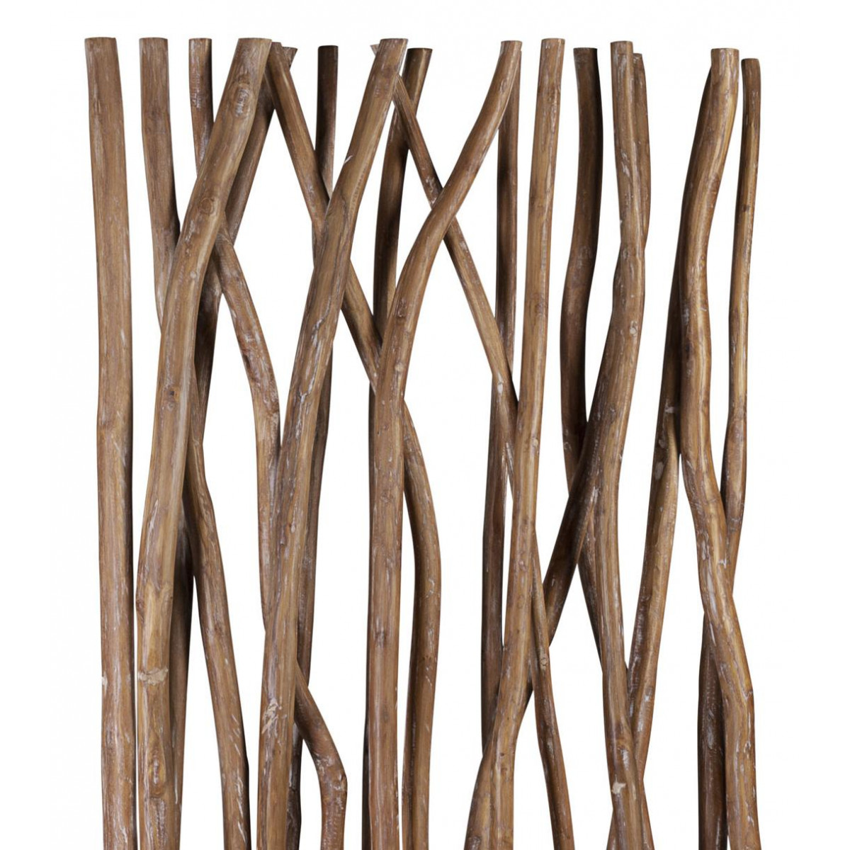 Paravent marron, DECORATION D’AUTREFOIS