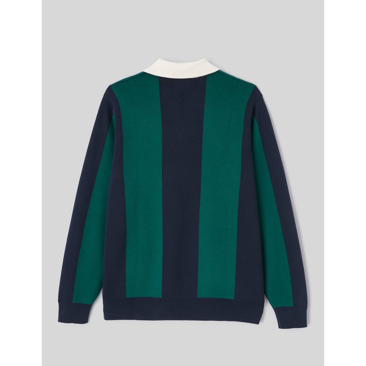 Pull col polo sport vert, BZB