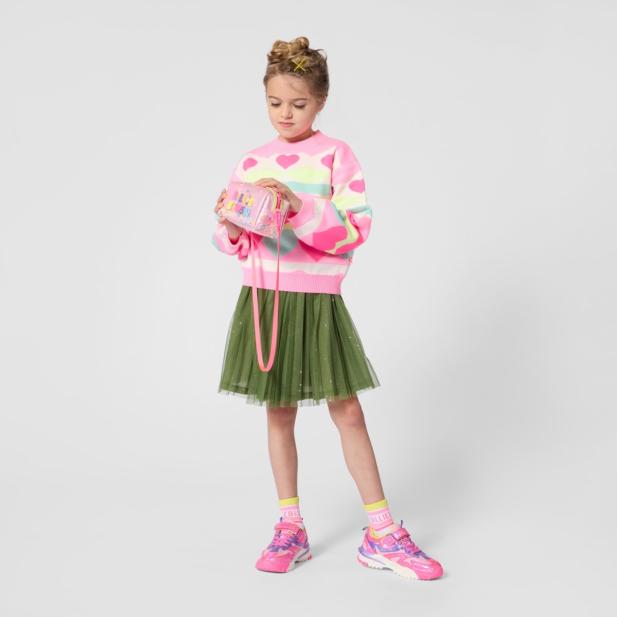 Jupon plissé moss, BILLIEBLUSH