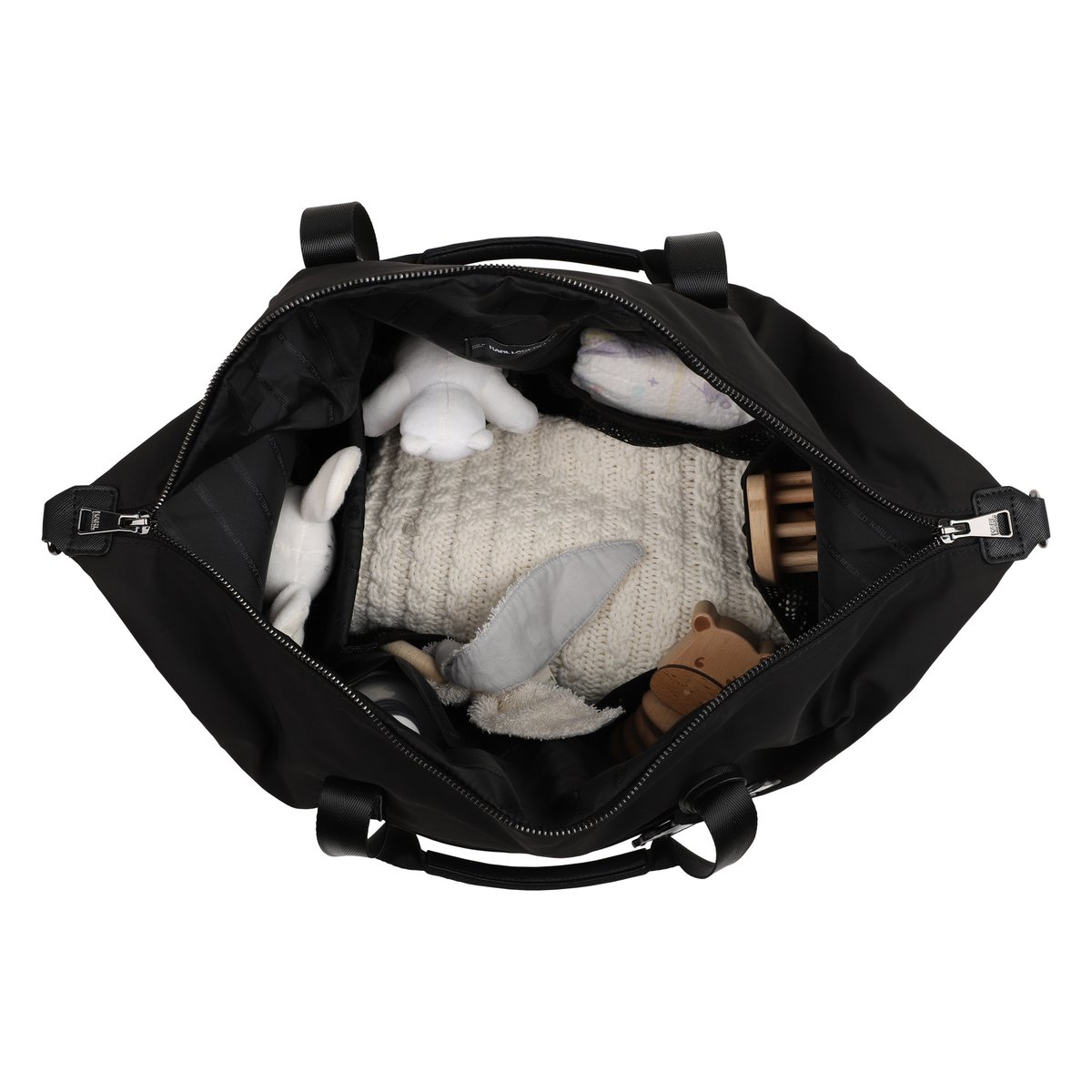Sac à langer black, KARL LAGERFELD KIDS