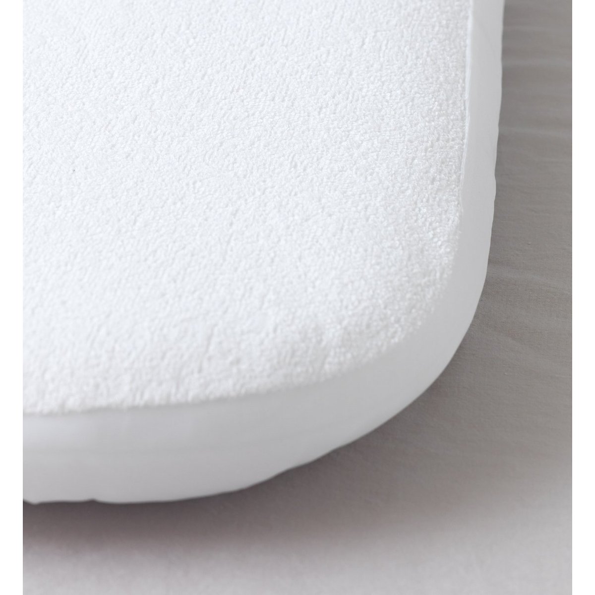 Alèse Landau Imperméable BOUCLETTE COTON BIO blanc, KADOLIS