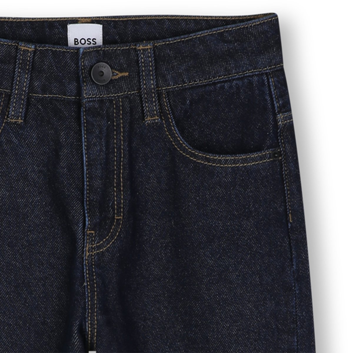 Pantalon en denim denim brut, BOSS KIDSWEAR