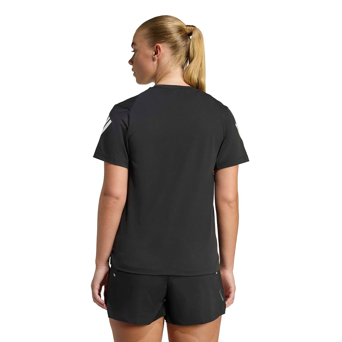 T-shirt col rond de running Adi365 noir, adidas Performance