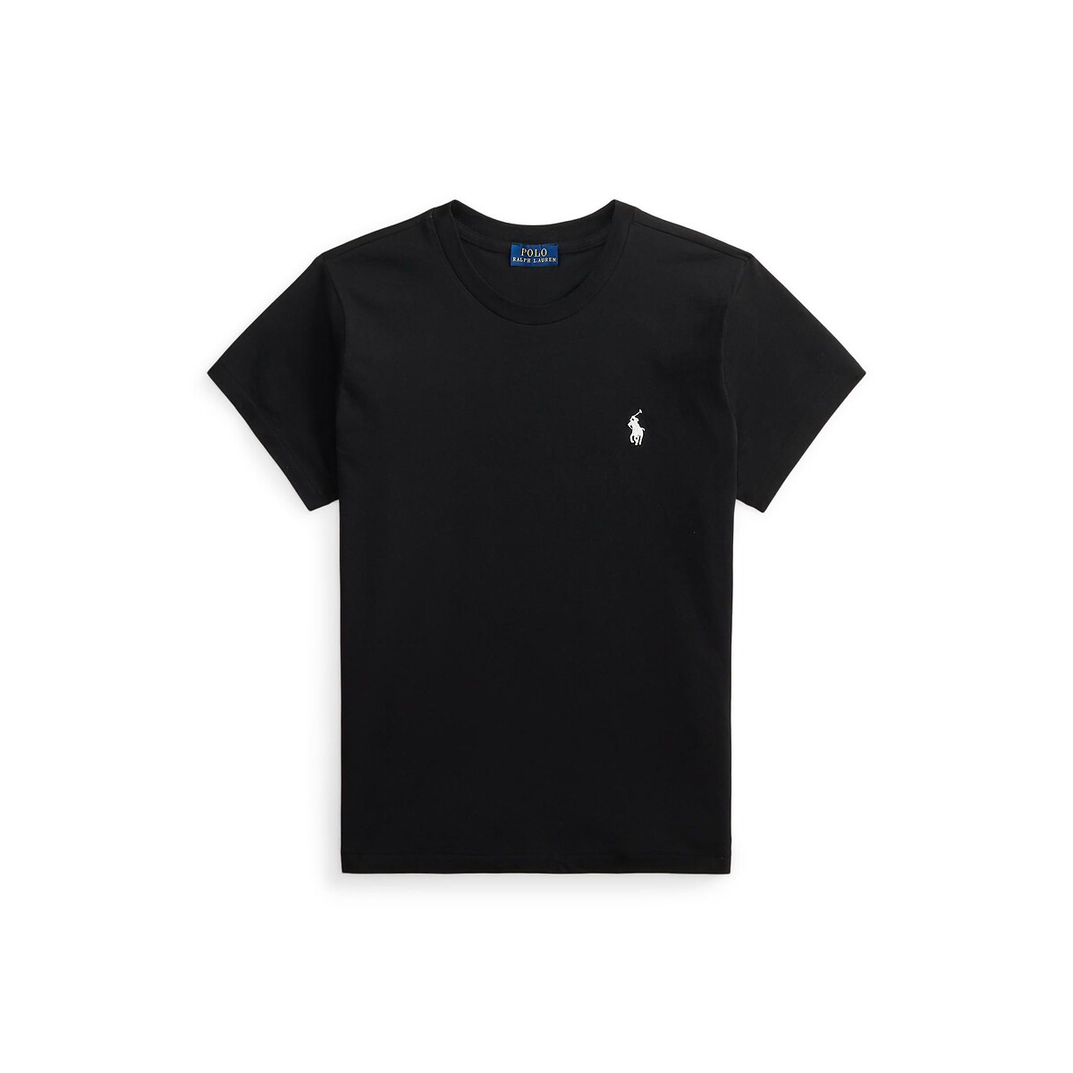 T-shirt à col rond, à manches courtes noir, POLO RALPH LAUREN