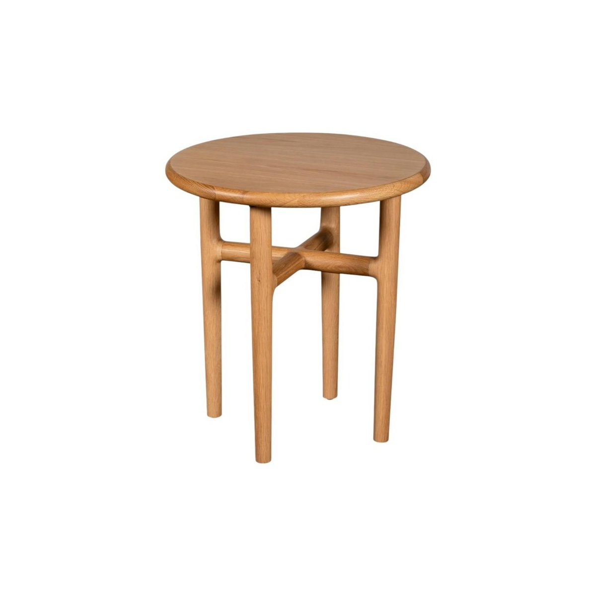 Bout de canapé moderne en chêne clair DERBY bois naturel, PIER IMPORT