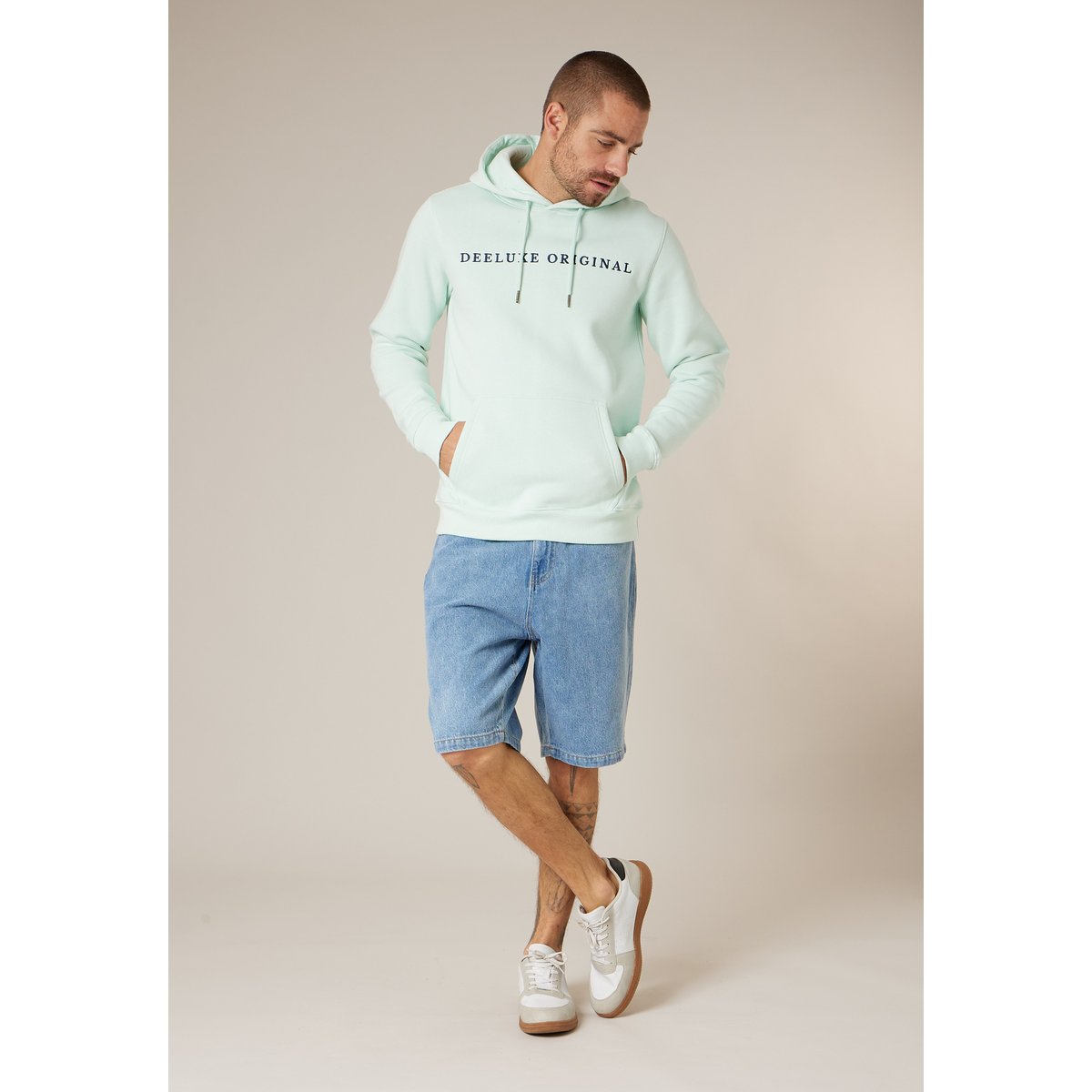 Sweat homme en coton BEN lagoon, DEELUXE