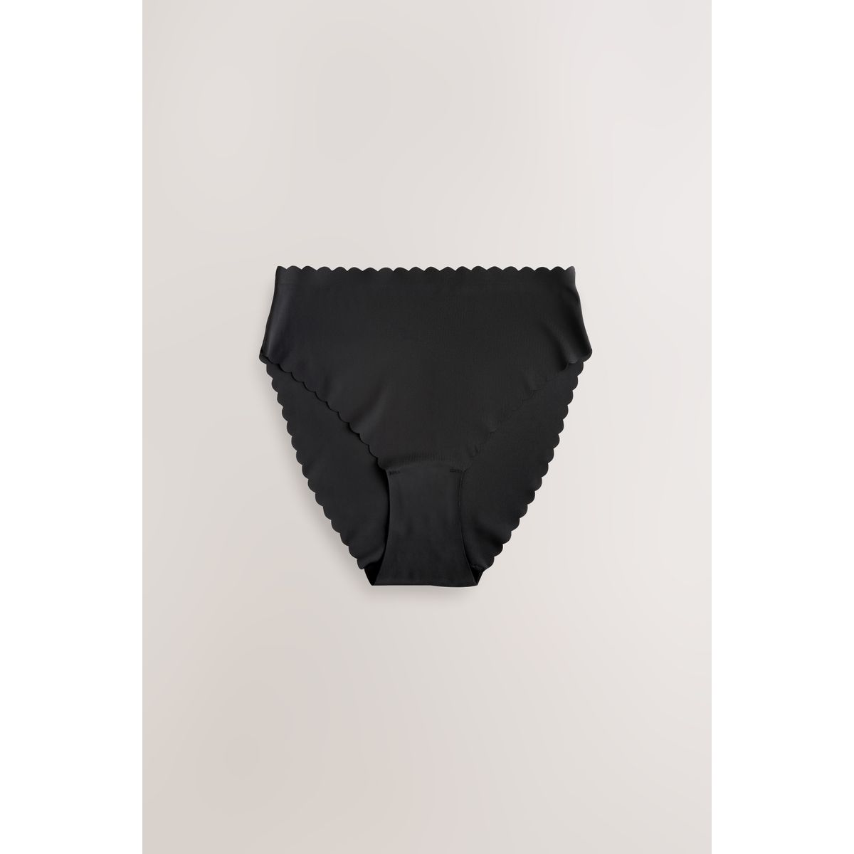 Culotte festonnée invisible, lot de 7 noir/blanc/nuit/praline, NEXT