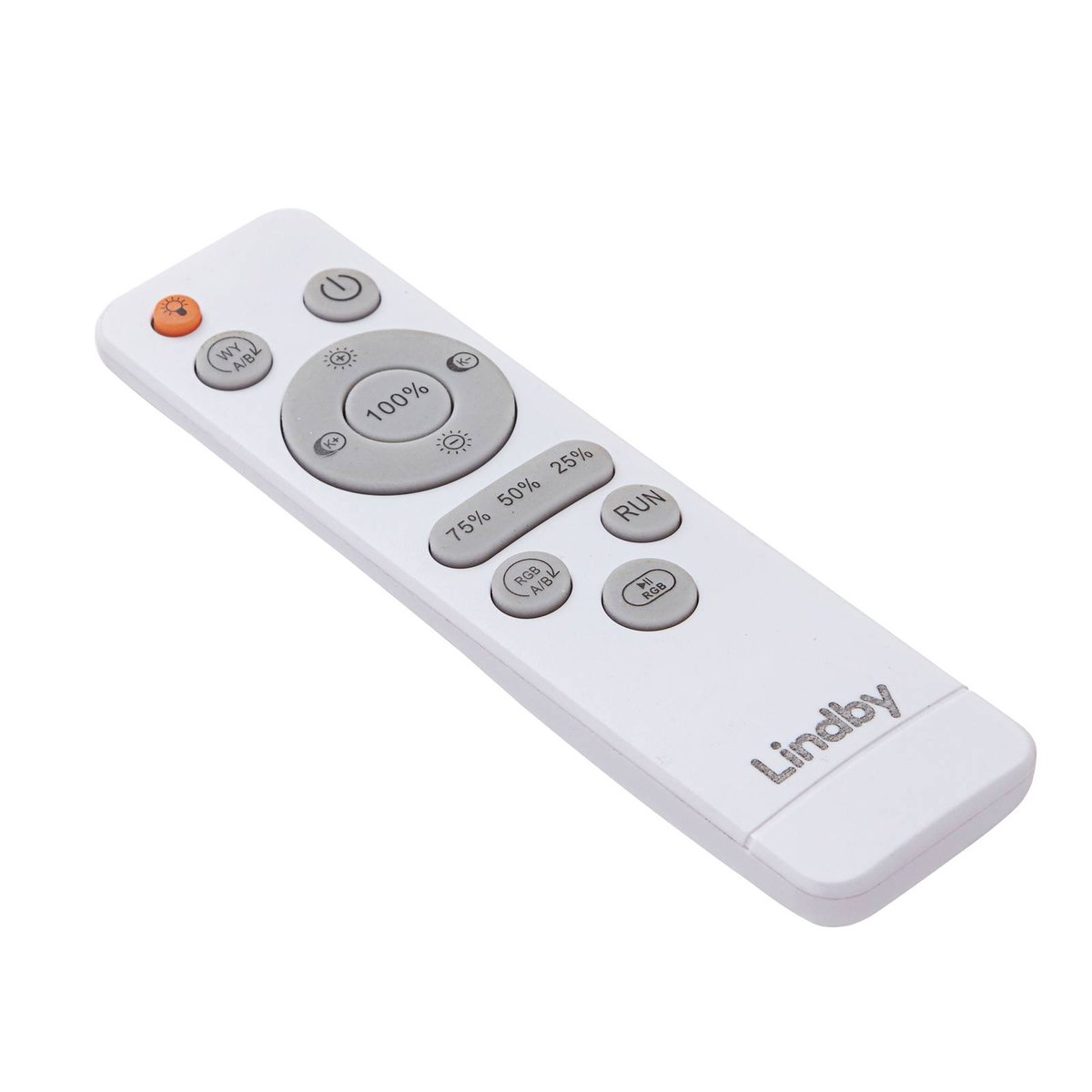 Plafonnier moderneLED, Felecina blanc, argenté, LINDBY