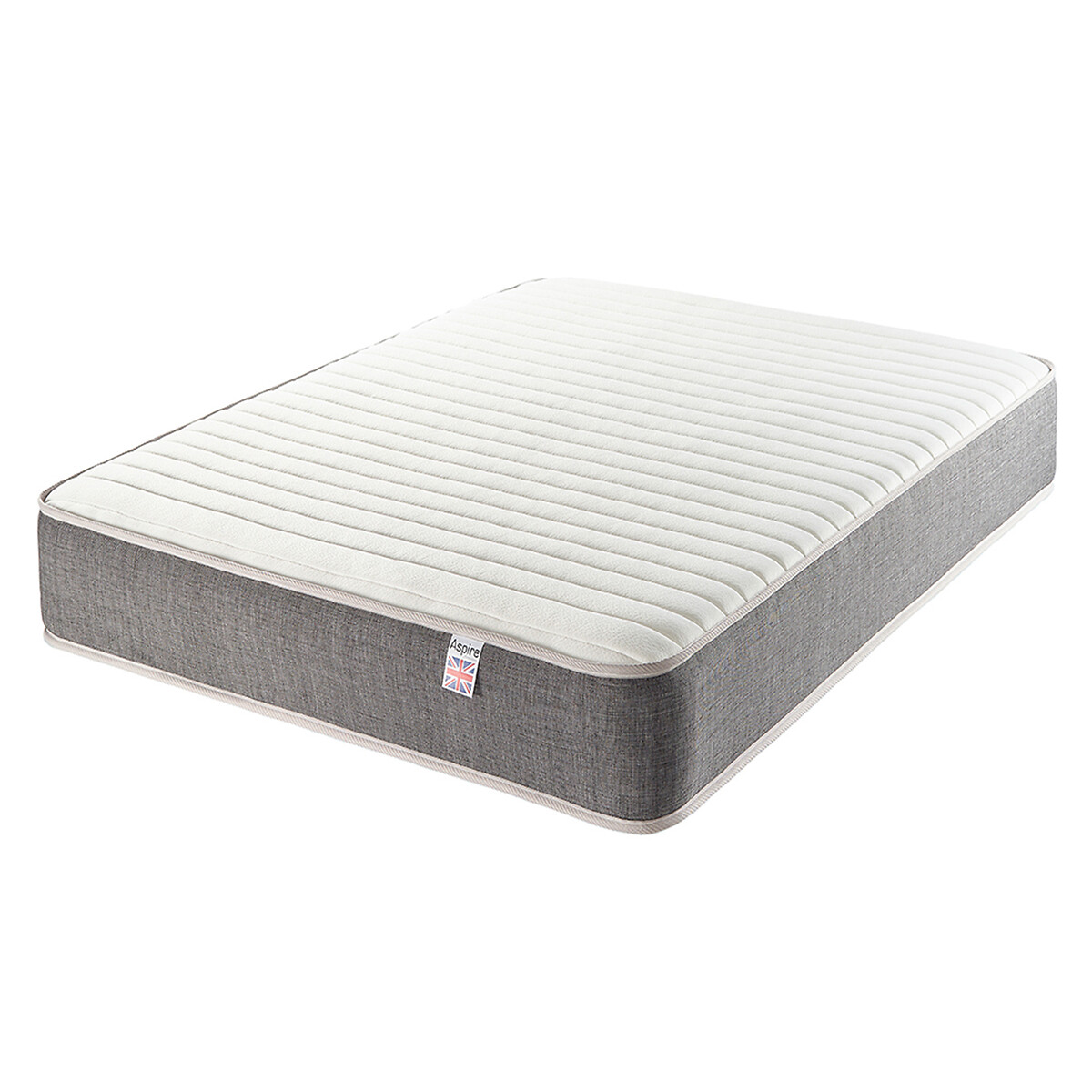 Pocket + 1000 Memory Hybrid Mattress white, ASPIRE