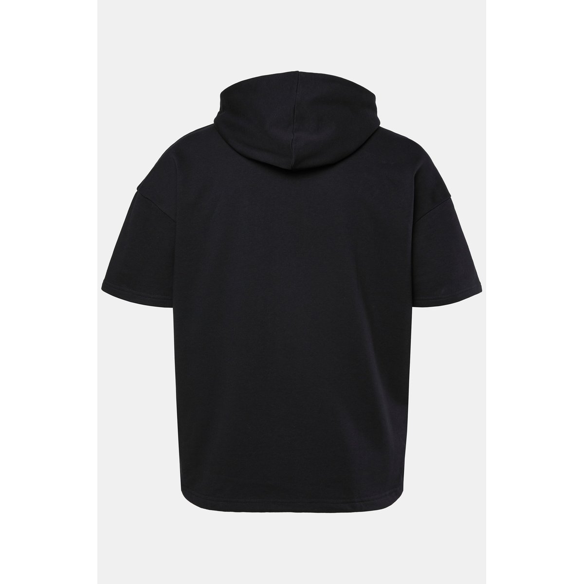 Sweat-shirt à capuche ventre confort noir, JP1880