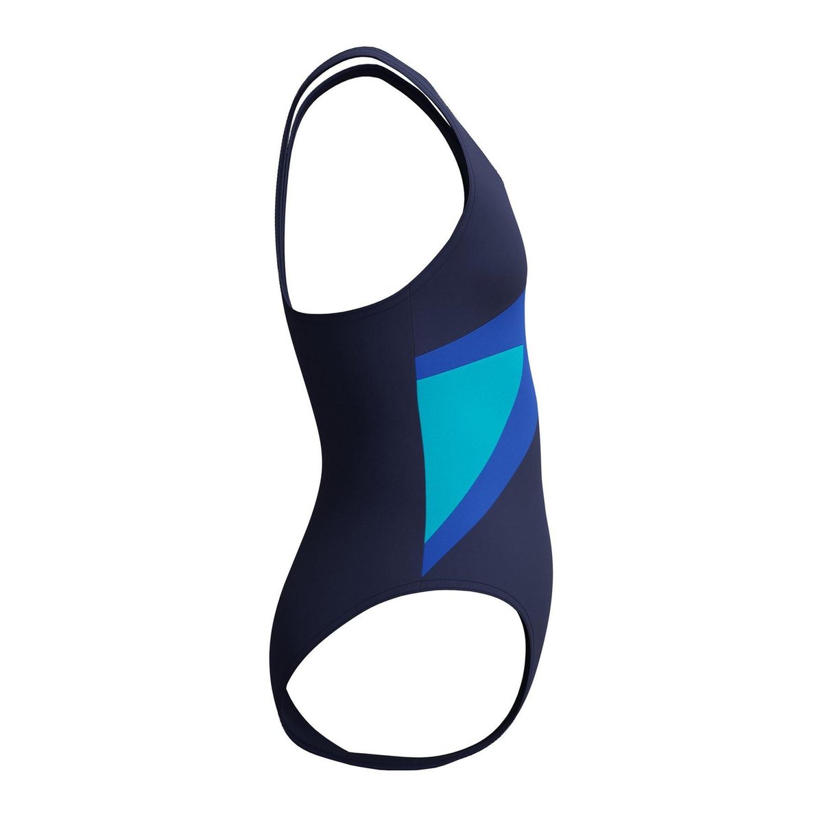 Maillot de bain 1 pièce motif/style blocs de couleurs HB BUTTERFLY bleu sombre / bleu, SPEEDO