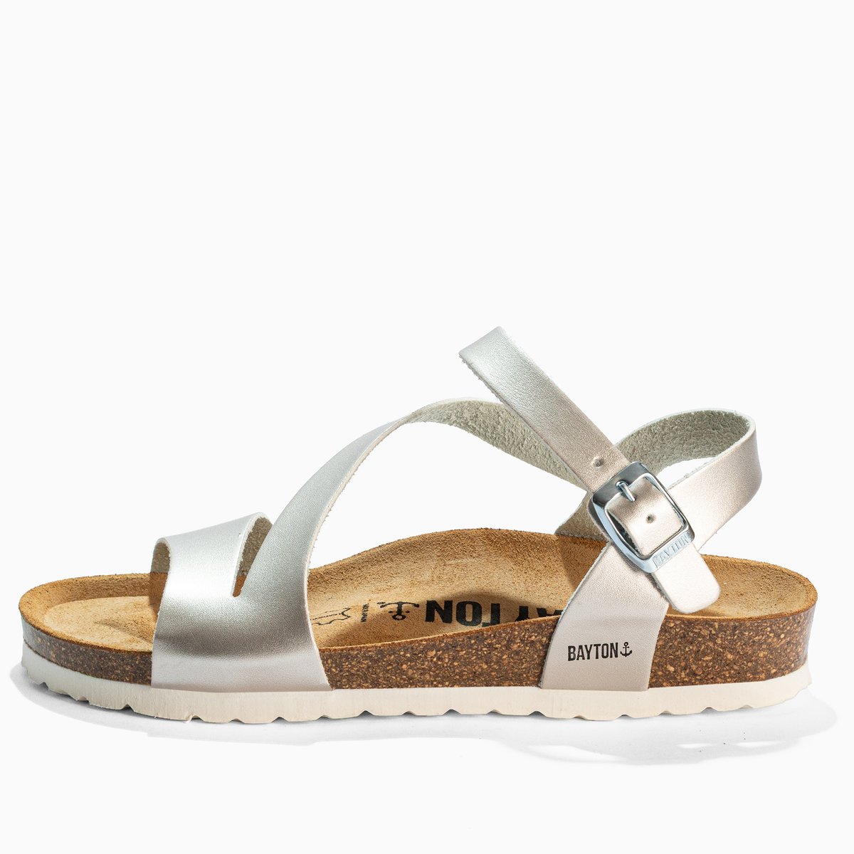 Sandales JAVEA argent, BAYTON