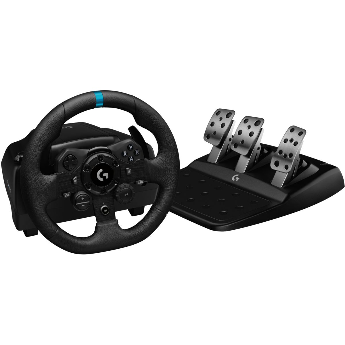 Volant + Pédalier G923 Racing Wheel and Pedals couleur unique, LOGITECH