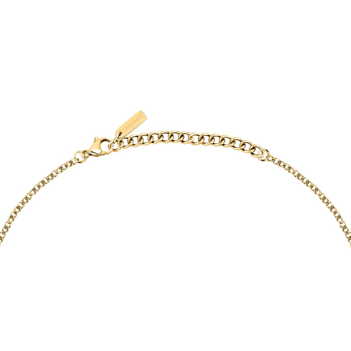 Collier T-DESIGN blanc, TRUSSARDI