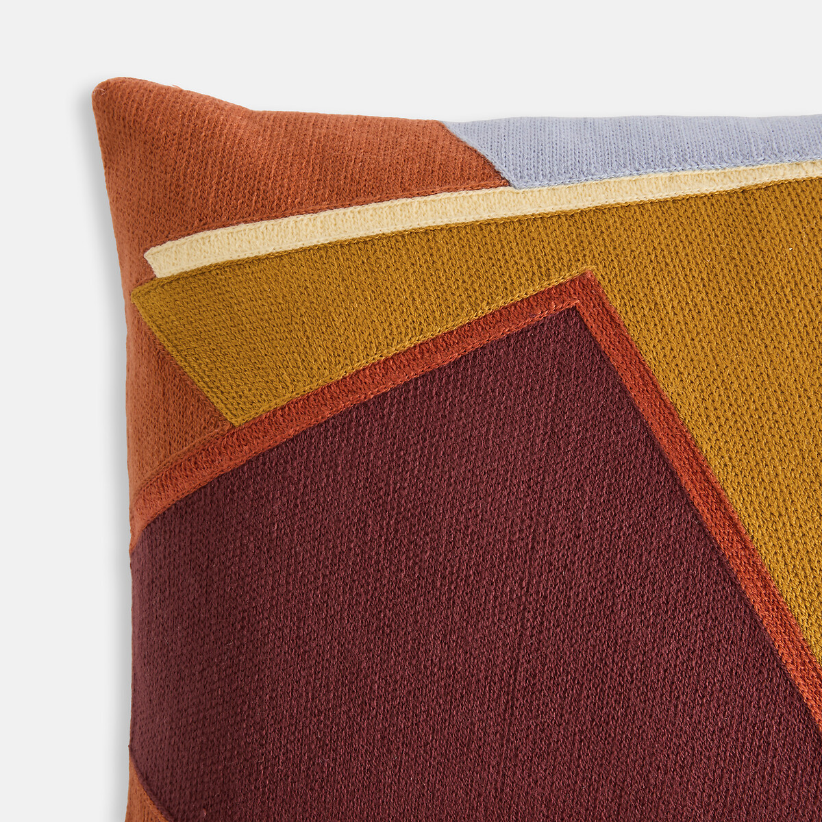 Housse de coussin, en coton, rectangulaire, SPALDI multicolore, LA REDOUTE INTERIEURS
