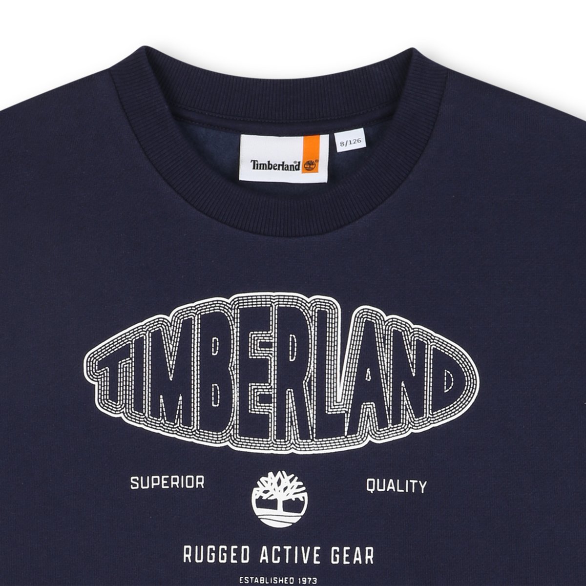 Sweat en polaire brossée indigo blue, TIMBERLAND