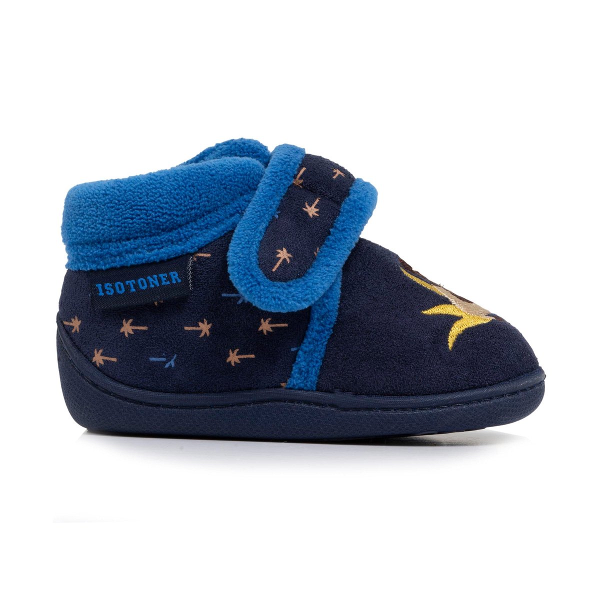 Chaussons Bottillons bleu, ISOTONER
