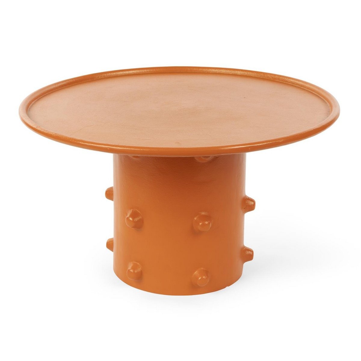 Table de salon originale en aluminium - PINCH ME orange, ZUIVER