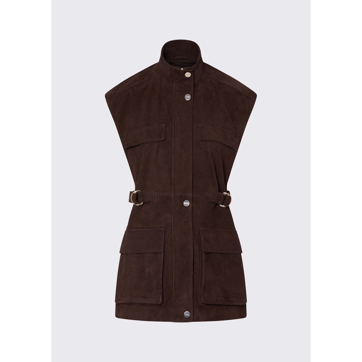 Gilet en daim cacao, LIU JO
