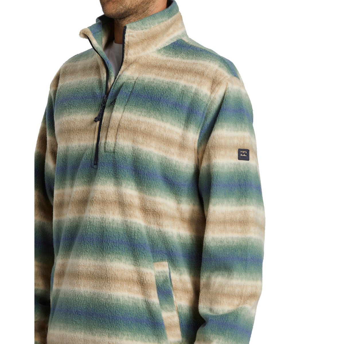 Polaire à demi-zip BOUNDARY marron dune, BILLABONG