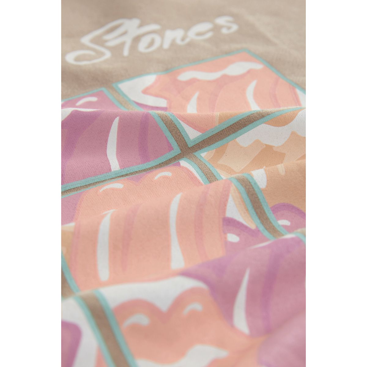 Sweat épais ultra doux rolling stones neutre/pastels, NEXT