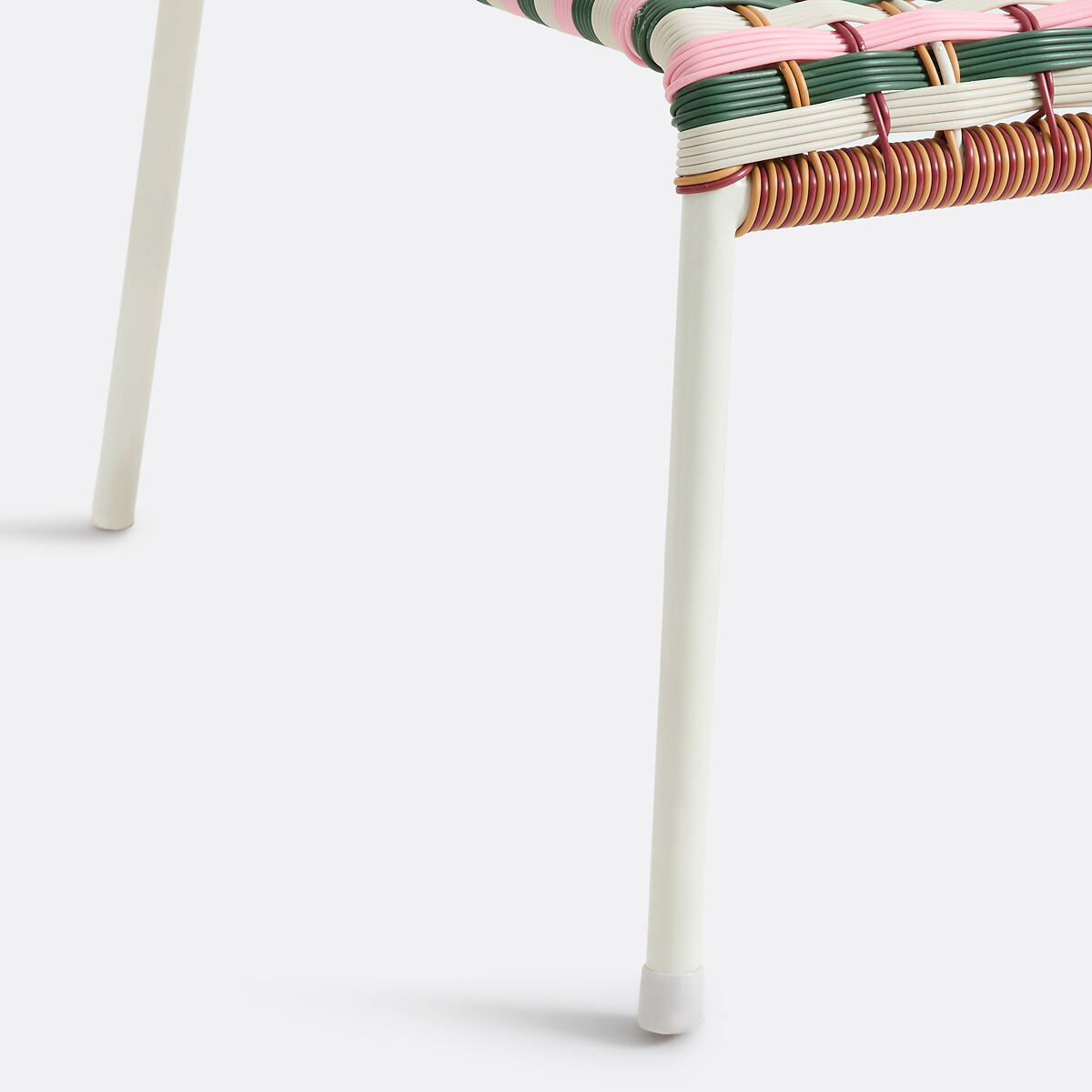 Velrose Low Garden Chair pink/green stripe, LA REDOUTE INTERIEURS
