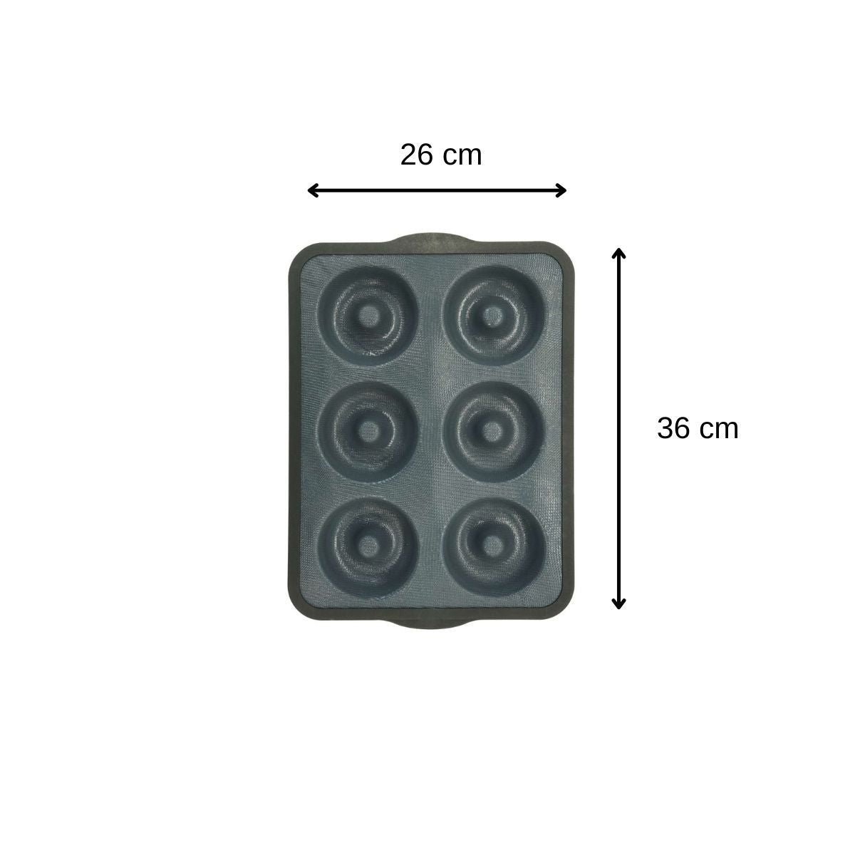 Set de 4 ustensiles de pâtisserie moule SILICONE FIBRE DE VERRE noir|gris, ZENKER