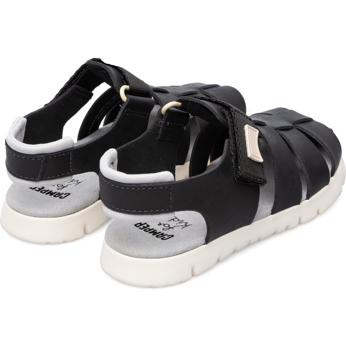 Sandales Cuir Oruga noir, CAMPER