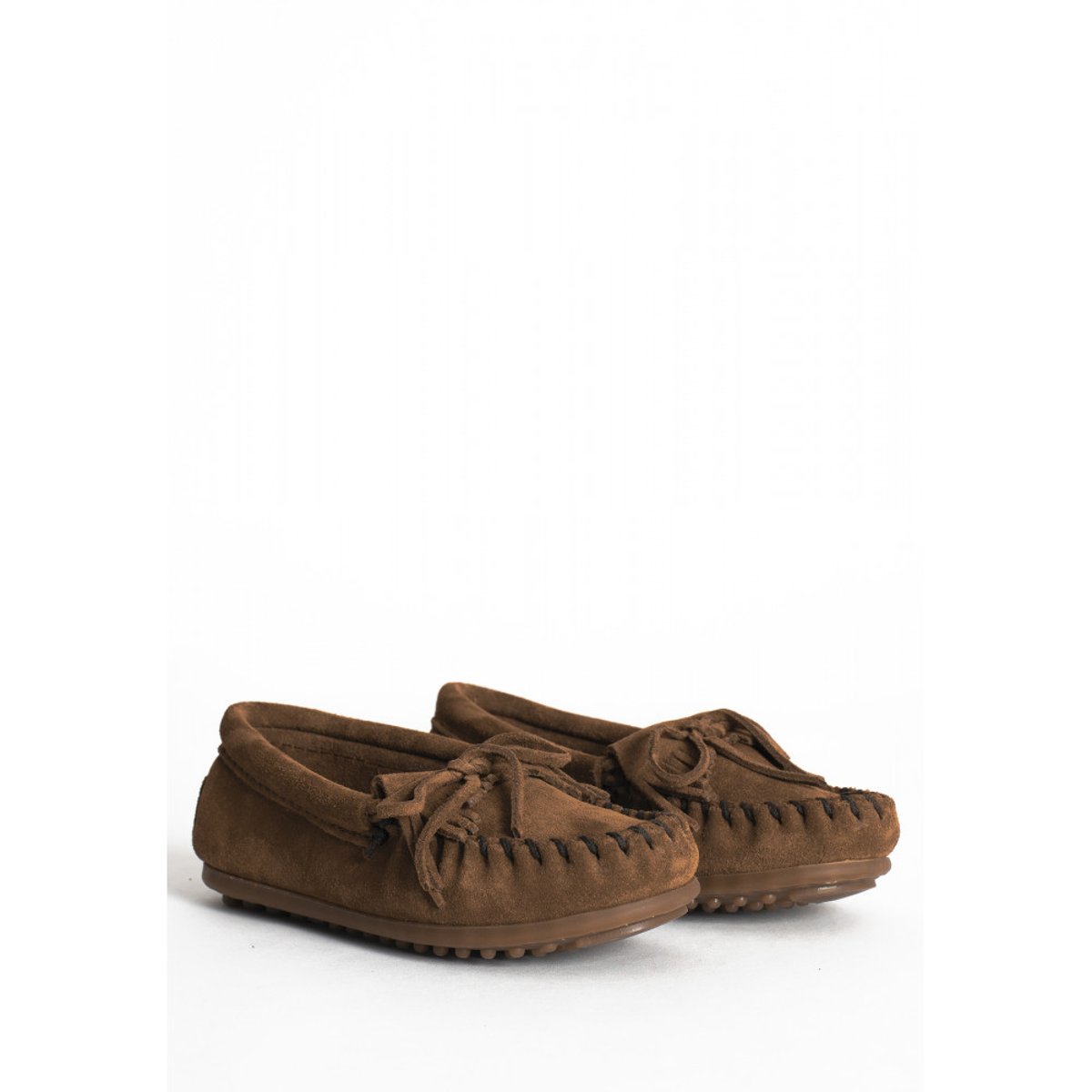 Mocassins à semelle rigide en cuir suede KILTY marron, MINNETONKA