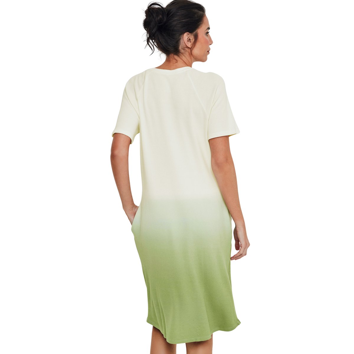 Chemise de nuit manches courtes HOMEWEAR P118 vert, SELMARK