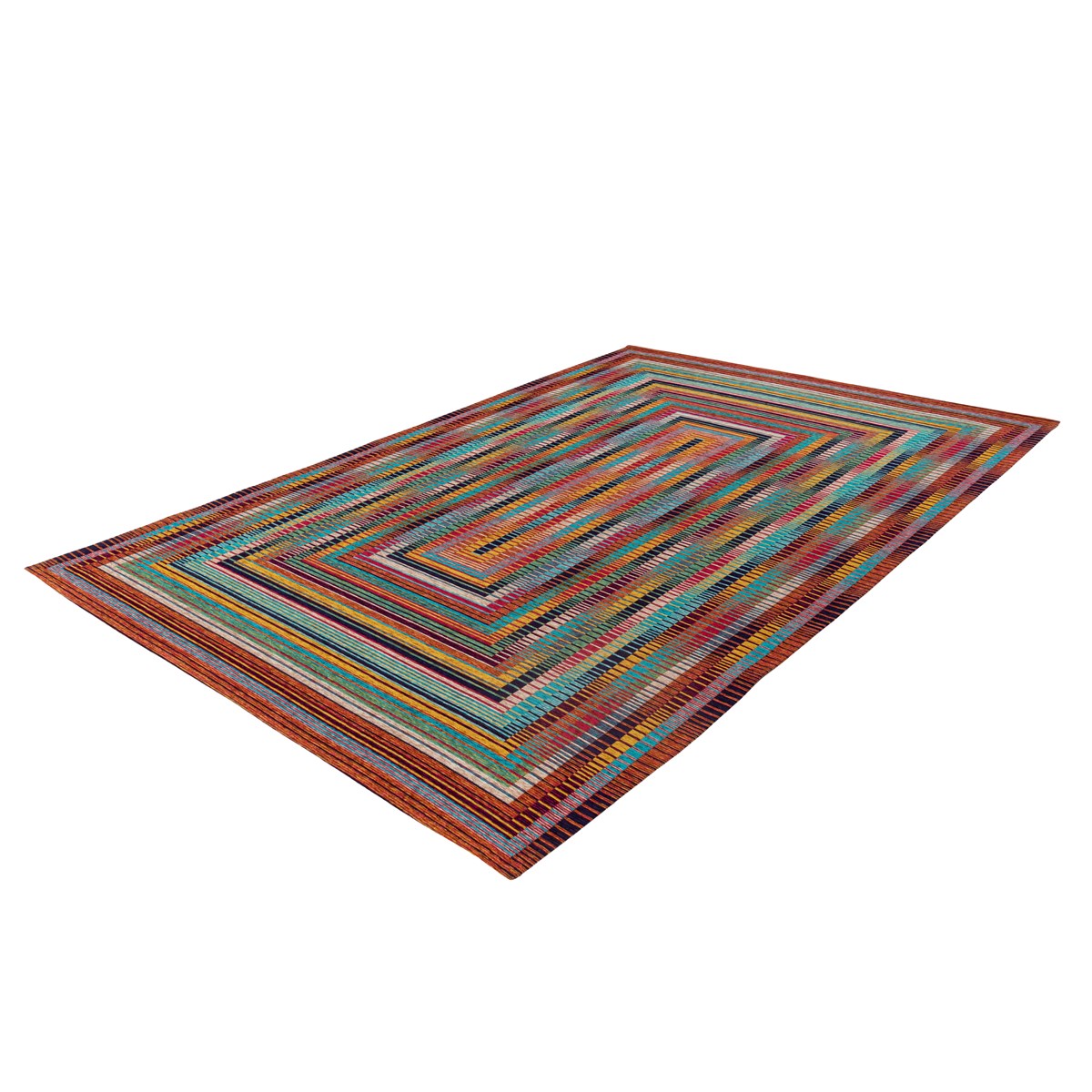 Tapis salon et chambre moderne et design SPRING multicolore, NOVATREND
