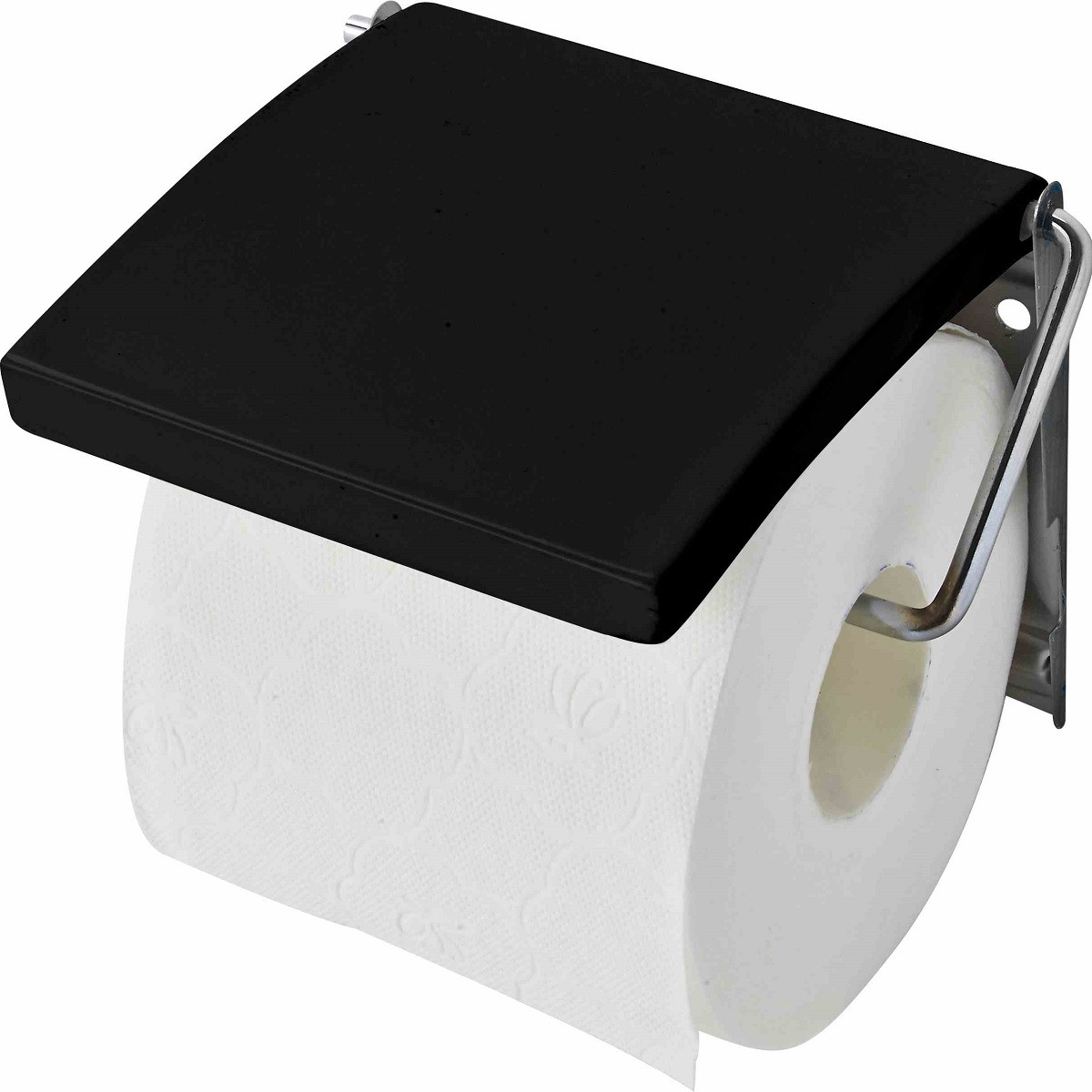 Porte papier toilette mural PURELINE #000000, GUY LEVASSEUR