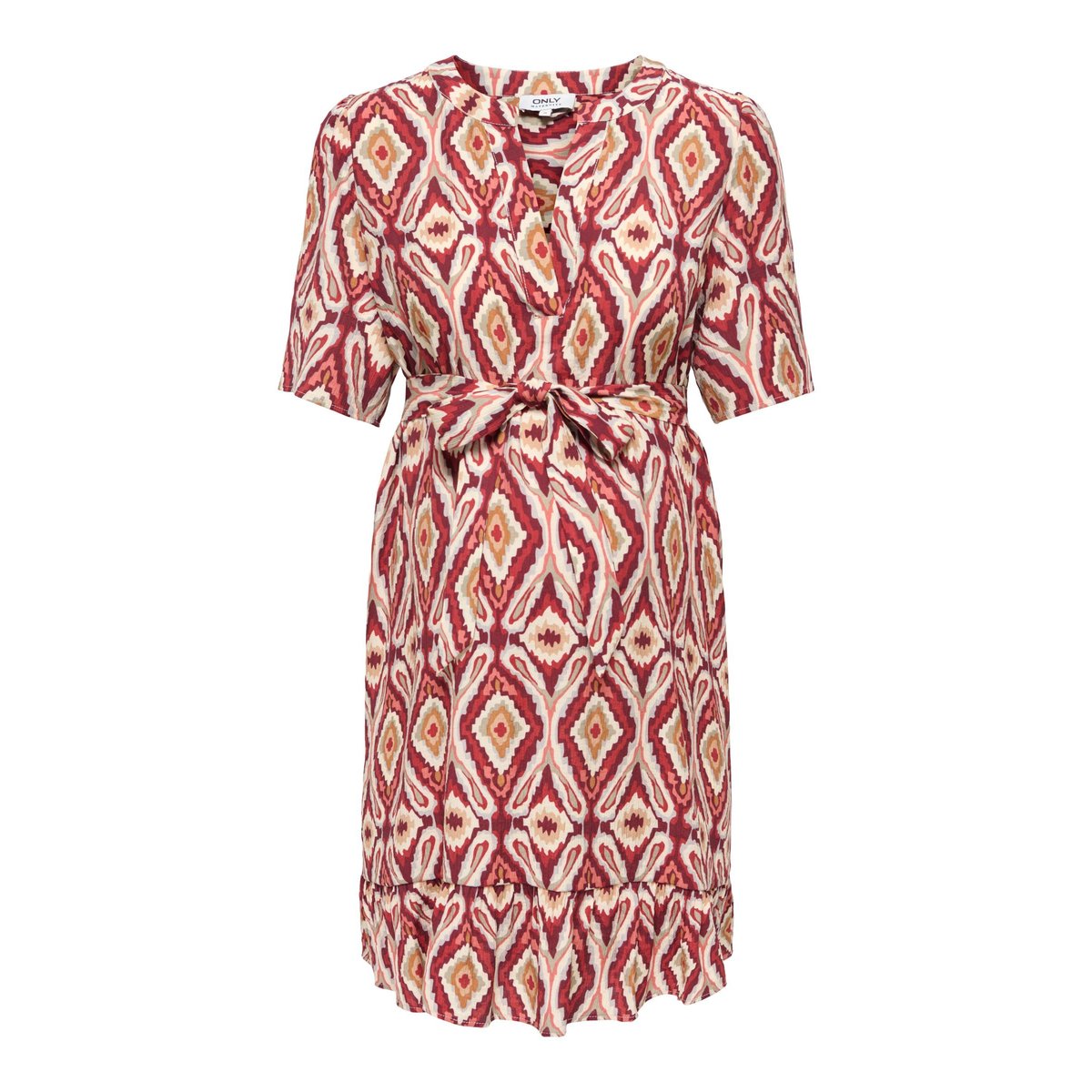 Robe rouge - brick red 1, ONLY