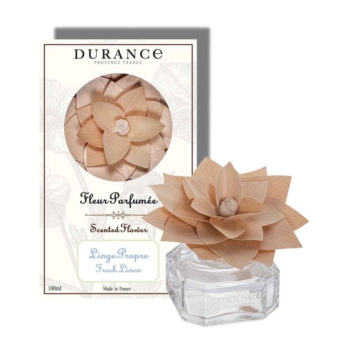 Fleur parfumée LINGE PROPRE couleur unique, DURANCE